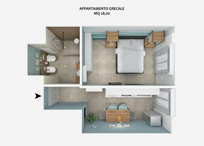 Apartamento Playa Degli Angeli Grecale *